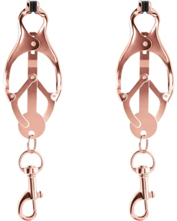 Bound C3 Butterfly Nipple Clamps By NS Novelties - Rose Gold