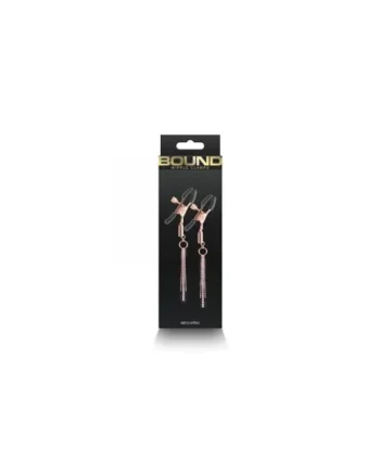 Bound D3 Nipple Clamps Dangles by NS Novelties