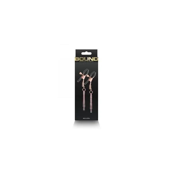 Bound D3 Nipple Clamps Dangles by NS Novelties