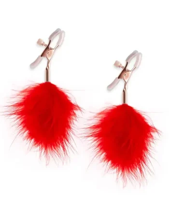 Bound Feather Nipple Clamps F1