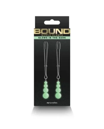 Bound “G2” Nipple Clamps -Gunmetal