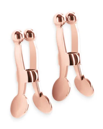 Bound Metal Bead Nipple Clamps