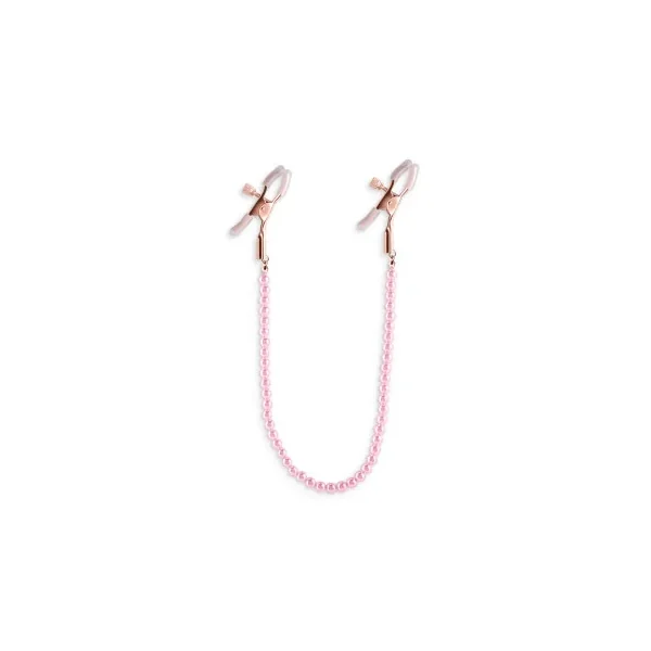 Bound Nipple Clamps, Pink