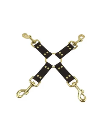 BOUND Nubuck Leather 4 Way Hog Tie