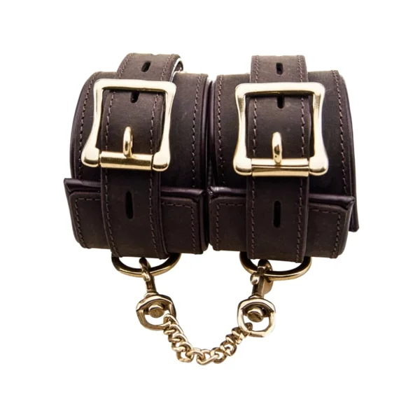 BOUND Nubuck Leather Wrist Restraints