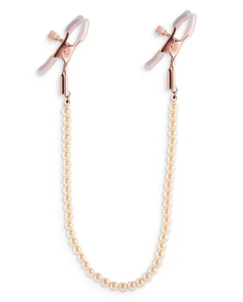 Bound Pearl Chain Nipple Clamps