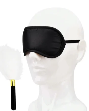 Bound to Play. Eye Mask and Feather Tickler Play Kit