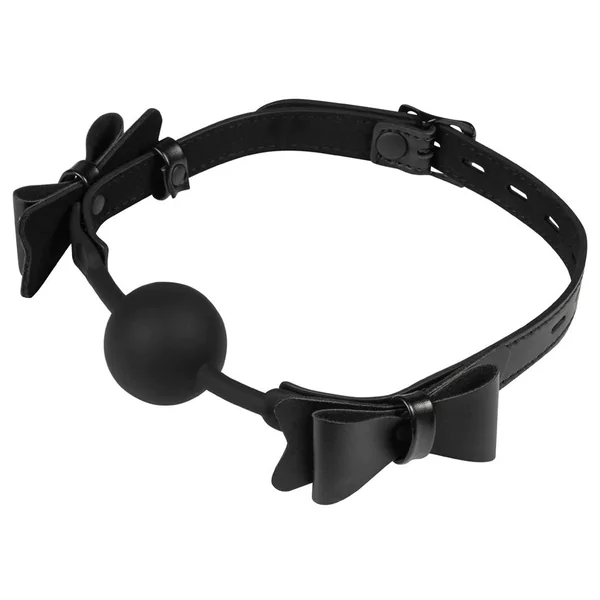 Bow Tie Ball Gag - Black