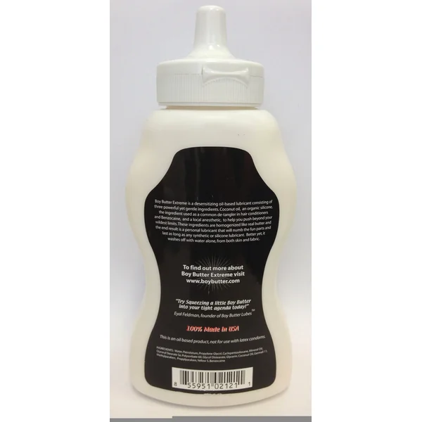 BOY BUTTER EXTREME 9OZ SQUEEZE BOTTLE