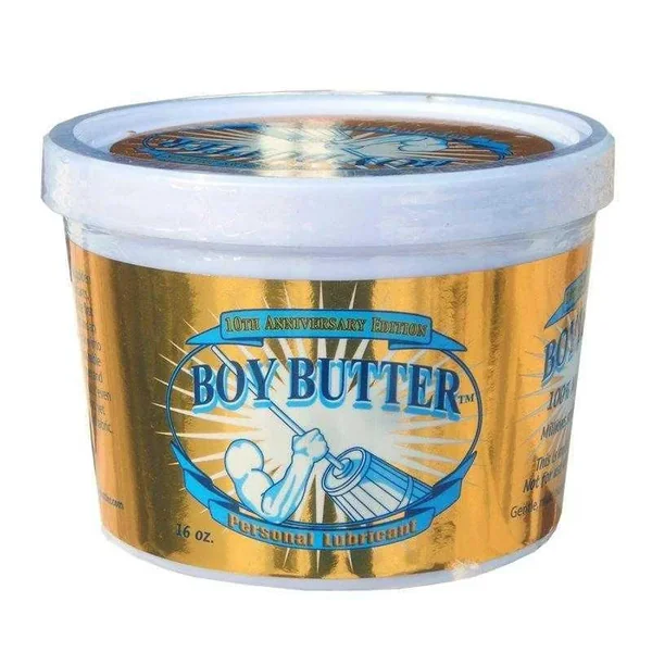 Boy Butter Gold 10th Anniversary Edition – 16 oz (473 ml)