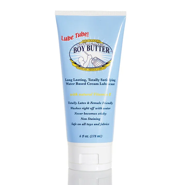 Boy Butter H2o Lube Tube - 6 Oz