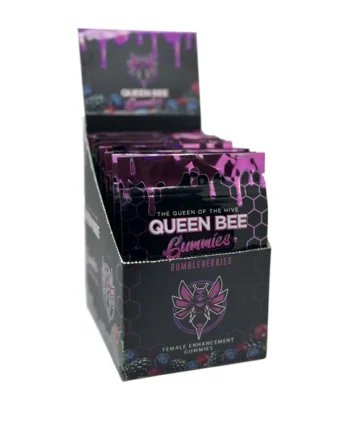 Bp Queen Bee Gummy 24ct - Display - 3 Gummies Per Sachet (Net)