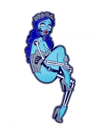 Bride Skeleton Enamel Pin