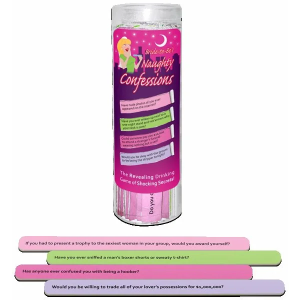 BRIDE TO BE NAUGHTY CONFESSIONS