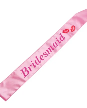 Bridesmaid Pink Flashing Hen's Night Party Sash