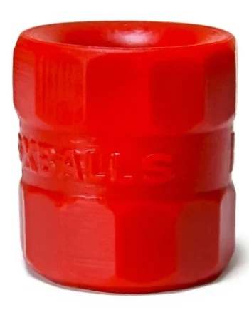 BULLBALLS 2 BALLSTRETCHER SILICONE SMOOSH RED (NET)