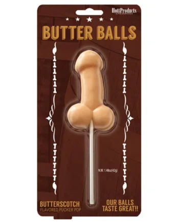 Butter Balls Pecker Pop - Butterscotch