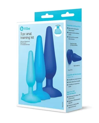 b-Vibe Anal Training Kit – 3 pc Set