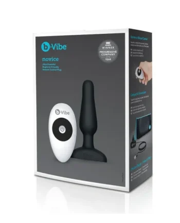 b-Vibe Novice Anal Plug – Black