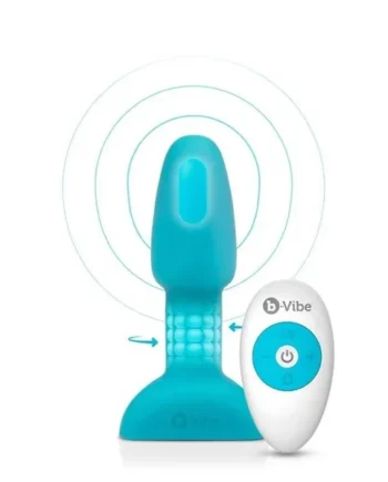 B-Vibe Rimming Plug Petite-Teal