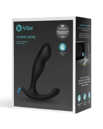 B-Vibe Rocker Plug – Black