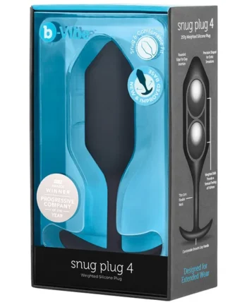 b-Vibe Snug Plug 4 - Black