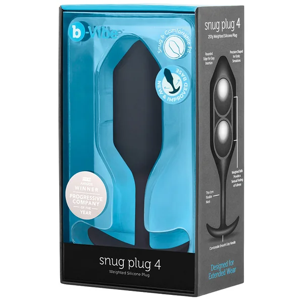 b-Vibe Snug Plug 4 - Black