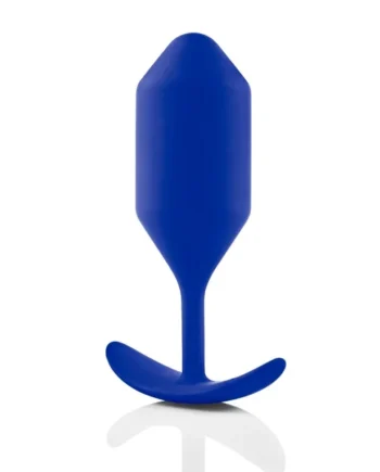 b-Vibe Snug Plug 4 Butt Plug Navy Blue