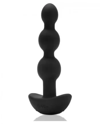 B-VIBE - TRIPLET ANAL REMOTE CONTROL BEADS BLACK