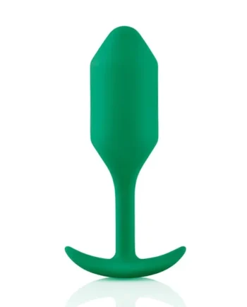 b-Vibe Weighted Snug Plug 2 – 114 g Green