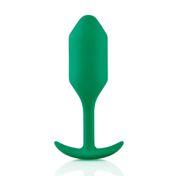 b-Vibe Weighted Snug Plug 2 – 114 g Green
