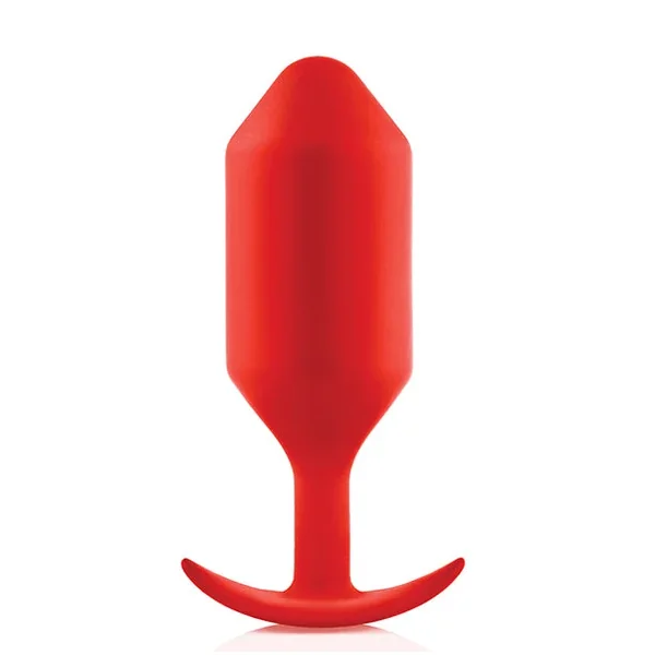 b-Vibe Weighted Snug Plug 6 – 515 g Red