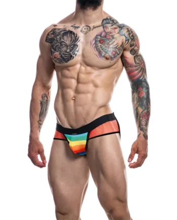 C4M13 Mixed Jockstrap Rainbow