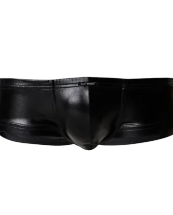 C4M Booty Shorts Black Leatherette