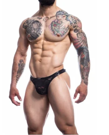 C4M L4CE Thong Black