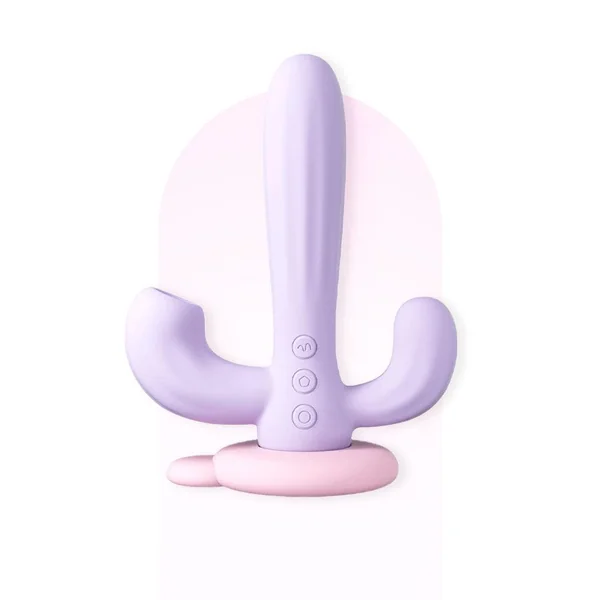 Cactus 3-in-1 Clitoris Sucking & G-spot Vibrator