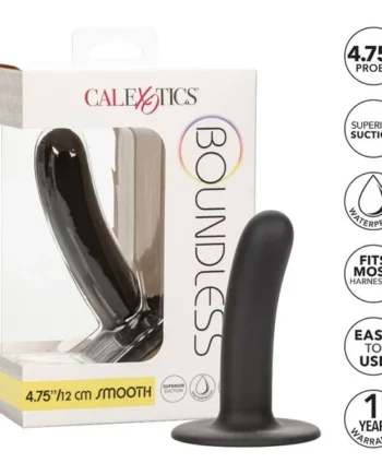 Calex boundless smooth dildo 12cm compatible with harness suction cup