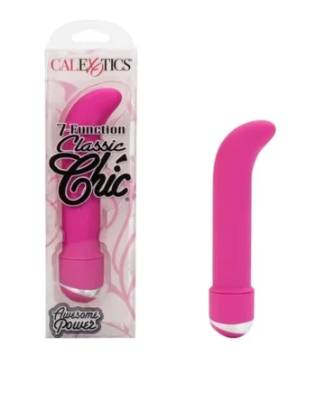 CalExotics 7-Function Classic Chic Mini "G" Vibe - Pink