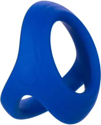 CALEXOTICS - ADMIRAL COCK BALL DUAL RING BLUE