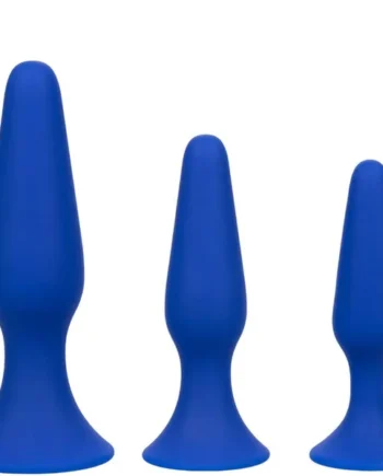 CALEXOTICS - ADMIRAL KIT 3 ANAL PLUG BLUE