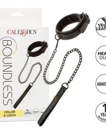 CALEXOTICS - BOUNDLESS COLLAR AND LEASH