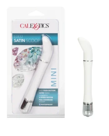 CalExotics Lulu Satin Scoop Vibe - White