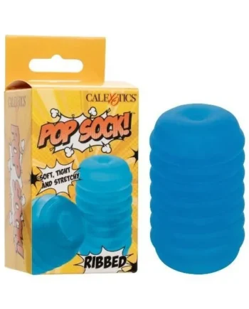 Calexotics Pop Sock Ribbed Blue