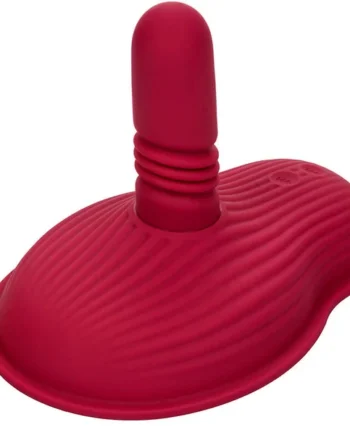 CALEXOTICS - RIDER MASSAGER DOUBLE MOTOR REMOTE CONTROL RED