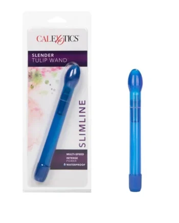 CalExotics Slender Tulip Wand - Blue
