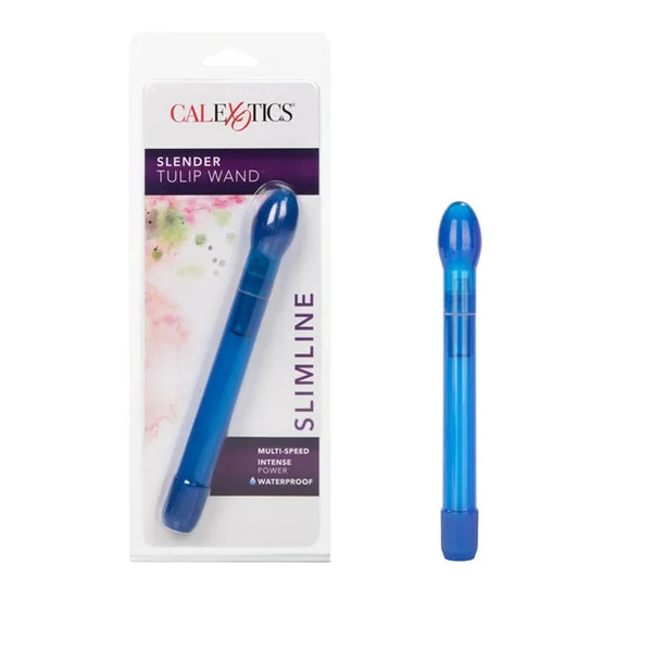 CalExotics Slender Tulip Wand - Blue