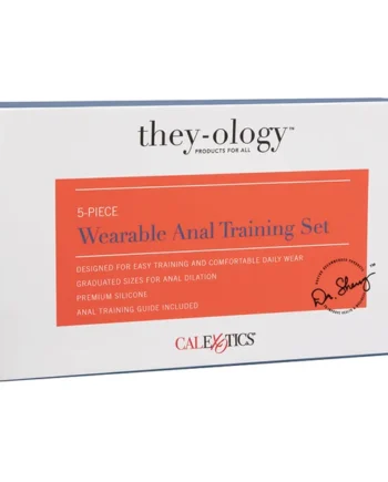 CalExotics They-ology 5-Piece Wearable Anal Training Set