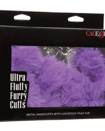 CalExotics Ultra Fluffy Furry Cuffs - Purple