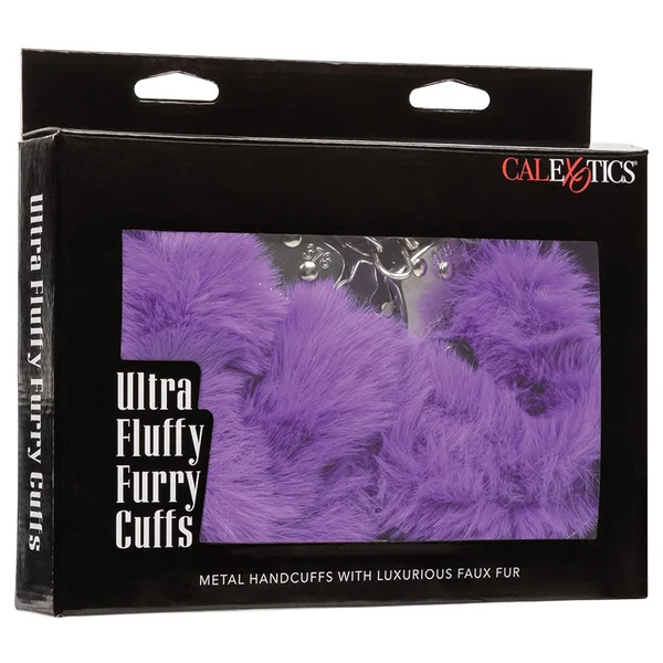 CalExotics Ultra Fluffy Furry Cuffs - Purple