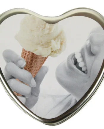 CANDLE 3 N 1 HEART EDIBLE VANILLA 4.7 OZ